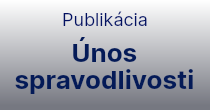 Publikácia: Únos spravodlivosti